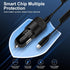Type C Fast Car Charger for iPhone 15 Pro Max,Samsung Galaxy S24/S23/Z Flip5/Fold5/A55/A15/A54/S22/A14/A13,Pixel 8 Pro,60W Dual USB-C Car Rapid Ch...