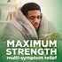 Amazon Basic Care Tussin Severe CF Max Syrup, Multi-Symptom Cough, Cold and Flu Liquid Medicine, Non-Drowsy, Relieves Cough, Sore Throat, Body Ach...