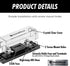 InstallGear 0/2/4 Gauge ANL Fuse Holder with 250 Amp ANL Fuses - 2 Pack...