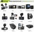 S90 Dash Cam Mount, Dash Cam Mirror Mount Holder with 6pcs Joints for Rove APEMAN CHORTAU Roav Nexar iiwey YI Z-Edge Old Shark KDLINKS Crosstour F...