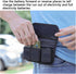 King Ma Small DSLR Camera Battery Bag Pouch Holder Case Camera Battery Waist Bag Suitable for AA Battery and LP-E6/ LP-E17/ FZ100/ FW50/ F550 and ...