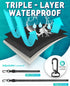 Hiearcool Waterproof Pouch for iPhone, Waterproof Phone Bag Travel Essentials Cruise Accessories Must Haves-4Pack Black...