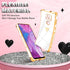 Petitian for Motorola Moto G Play 2021 Case for Women Girls, Heart Shaped Classy Girly Cute Aesthetic (3 in 1) Love Hearts Pattern Gold Plated Edg...