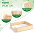2 Pieces 4x6 Memo Holder Desk Memo Pad Holder for Desk 4x6 Paper Tray Holder Wooden Paper Holder for Desk Note Card Holder Fits 4 x 6 Inches Note ...