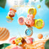 3PCS DIY Spinner Fidget Toys for Boy Girl, Window Spinning Sensory Toy with Suction Cup Top, Baby Bath Toys 12-18 Months, First Birthday Gifts for...