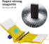 GOTOTOP Window Cleaner Magnetic Window Cleaner Tools,Double-Sided Window Cleaner, Shape Magnetic Glass Wiper with 2 pcs Cotton, Window Squeegee To...