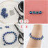 Savita 100pcs Blue Evil Eye Beads Eyeball Beads Handmade Resin Beads Charms for DIY Bracelets Necklace Jewelry Making (10mm/0.4 inch)...