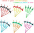 25 Video Game Party Favors Game Controller Drinking Straws, LIYDE Party Supplies 6 Styles Gamer Birthday Party Supplies Game On Party Supplies...