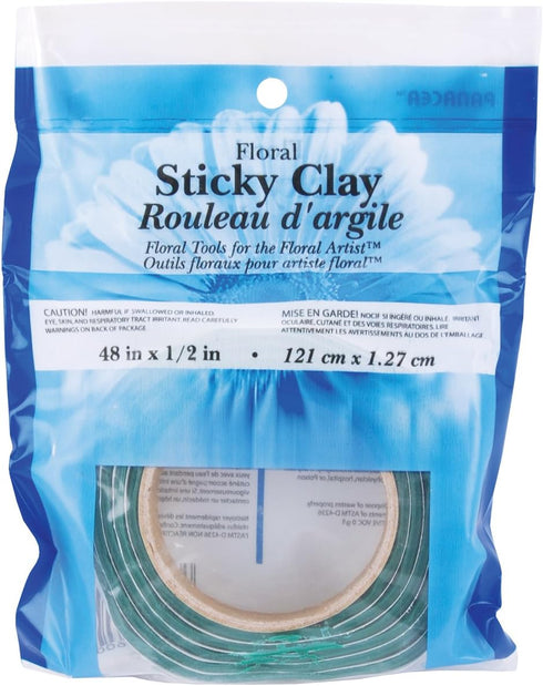 Floral Sticky Clay 4'-Green...
