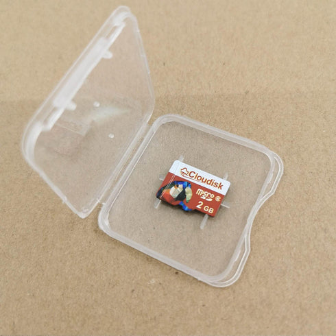 Pack of 2 Parrot-Prime Micro SD Card 2GB Flash Memory Card C6 with SD Adapter (2GB)...