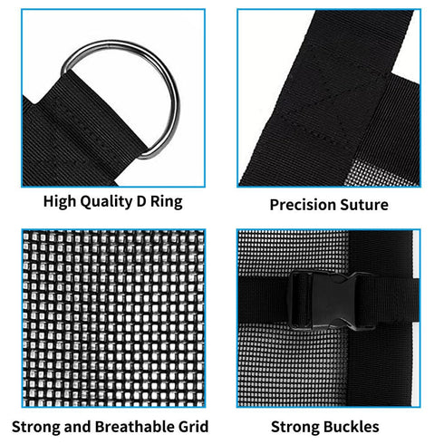 Calf Weighing Sling Goat Sling, Hanging Livestock Scale, Small Animal Sling Carrier, Calf Scale Hanging Weight with Adjustable Straps for Weighing...