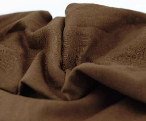 Rose Flavor Pre-Cut Quilting Linen Fabric,Craft Cloth,DIY for Sewing Crafting 60" by 1 Yard(Brown)...