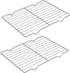 2 Pack Cooling Rack for Baking, 8" x 11" Stainless Steel Grill Rack, Small Grid Baking Rack for Baking Cooking Roasting Oven...