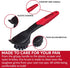 Cast Iron Scrub Brush & Scraper, Heavy Duty Scraper & Superior Nylon Bristles, Dish Scrubber Brush for Cast Iron Skillets, Cast Iron Pan Cleaning ...
