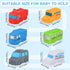 6 PCS Bath Toys for Toddlers, Baby Toys for Babies and Toddlers, Car Bath Toys, Bathtub Toys Pool Toys Bath Toys, Water Squirting Bathtime Play fo...