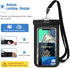 ProCase 4 Pack Waterproof Phone Pouch Dry Bag Underwater Case for iPhone 16 15 14 13 12 11 Pro Plus Max Mini Xs XR X 8 7, Galaxy S23 S22 S21 Ultra...