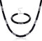 JOERICA Puka Shell Necklace for Men Women Sea Shell Surfer Necklace and Bracelet Set with Clam Chip Coconut Beads Pookah Shells Choker Necklace an...
