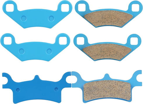 Youxmoto Brake Pads Ceramic Fit For Polaris Sportsman 400 450 500 600 700 800 HO EFI 4x4 2002-2014, Fit For Polaris Trail Blazer Boss 250 330 / fo...
