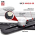 Easy Angle-ER Heavy Duty Template Tool- Ultimate Multi Angle Ruler- for Measuring Angle - Premium Metal Alloy Angle Tool- Adjustable Knobs for Pre...