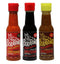 La Perrona Hot Sauce Variety | Chiltepin, Roasted and Black | 5 Ounce Bottles | Handmade | Salsa Picante 3 Pack...