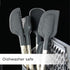 All-Clad Specialty Silicone Kitchen Gadgets Spatula Kitchen Tools, Kitchen Hacks Silver, Stainless Steel and Black...