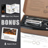 304-Stainless Steel Meat Injector Syringe Kit with 4 Marinade Needles for BBQ Grill Smoker, 2-oz Large Capacity, Both Paper User Manual and E-Book...