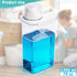 Laundry Detergent Dispenser-1 Pack, 78 oz Detergent Dispenser with 4 Removable Labels, Laundry Soap Dispenser for Laundry Room Organization and St...