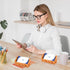 Rattan Business Card Holder Rattan Basket for Cards Rattan Card Holder Business Card Holder Organizer Display Office Card Holder for Desk (1)...
