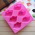 2 Pack Hot Lips Soap Molds, 3D Sexy Red Lips Kisses Collection Silicone Molds Chocolate Candy Bath Bomb Lotion Bar Mould Ice Cube Tray Cupcake Cak...