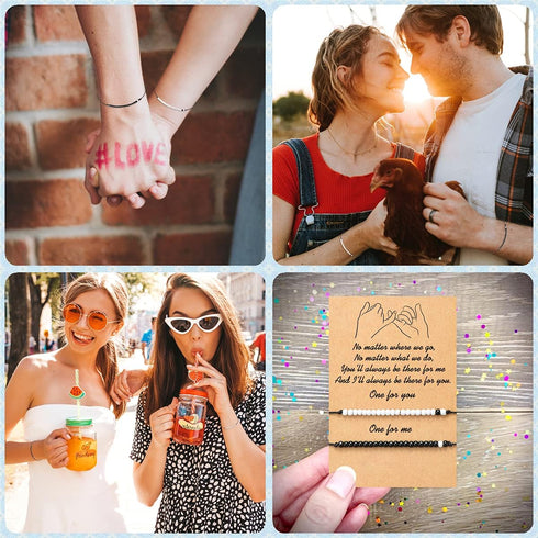 Tarsus Pinky Promise Matching Relationship Bracelets For Friends Couple Family...