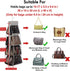 Lirex Handbag Hanging Purse Organizer for Closet, 8 Pocket Handbag Storage Organizer Hanger Oxford Cloth Closet Organizer for Family Closet Bedroo...
