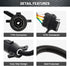 Oyviny 7 Way Blade to 4 Way Flat Trailer Adapter, Single-Function 7 Way Round to 4 Pin Trailer Wiring Connector 11.6 Inches...