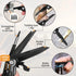 Father's Day Gifts, Hammer Multitool 15 in 1 Birthday Gifts for Men Dad Husband Boyfriend Camping Accessories Survival Gear Multi Tool with Gift B...