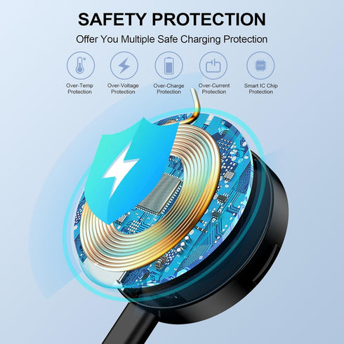 Wireless Charger Samsung Fast Charging Pad Android Phone Charging Station for Samsung Galaxy S24 Ultra S23 FE S22 S21 S20, 15W MagSafe Charger Mag...
