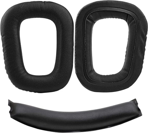 G930 Replacement Pads G930 Earpads G430 Ear Pads Cushions Cups Headband Parts Muffs Covers Compatible with G930 G430 G230 G231 G431 G331 Gaming He...