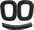 G930 Replacement Pads G930 Earpads G430 Ear Pads Cushions Cups Headband Parts Muffs Covers Compatible with G930 G430 G230 G231 G431 G331 Gaming He...
