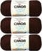 Caron Simply Soft Yarn Solids (3-Pack) Chocolate H97003-9750......