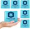 ICEWRAPS 3"x3" Small Gel Ice Packs for Injuries Reusable | Hot Cold Packs for Nose, Face, or Fingers | Mini Tiny Ice Packs for Lunch Box | Include...
