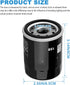 Oil Filter 2540122 2540086 for Polaris Ranger 570 700 800 900 1000 Ranger XP 700 800 900 1000 RZR 800 900 Sportsman 700 600 General 1000...