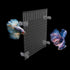 Aquarium Fish Tank Divider Acrylic Isolation Grid Board with Suction Cups Included Clear Fish Separator Transparent Plate Baffle Cover Blocking Fi...