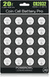 POWEROWL High Capacity CR2032 Battery (20-Pack) 3v Lithium Batteries, 10 Years Leak-Free, Long Lasting Cr 2032......