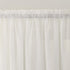 No. 918 Emily Sheer Voile Rod Pocket Door Sidelight Curtain Panel, 28" x 72", Eggshell...