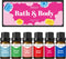 Fragrance Oils, ESSLUX Bath & Body Scented Essential Oils for Diffusers for Home, Premium Soap Candle Making Scents, Aromatherapy Oils Gift Set,10...
