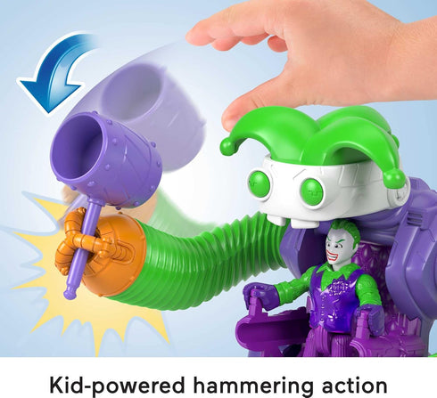 Fisher-Price Imaginext DC Super Friends The Joker Toy Battling Robot with Poseable Figure & Lights for Pretend Play Kids Ages 3+ Years...