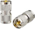 DHT Electronics RF coaxial Coax Adapter UHF Male to Male PL-259 Connector Pack of 2...
