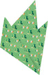 Jacob Alexander Men's Happy Saint Patrick's Day Leprechaun Hat Ireland Flag Diagonal Pattern Pocket Square - Green...