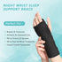 2 Pack Night Wrist Sleep Support Brace,Carpal Tunnel Wrist Brace Night Support,Adjustable Compression Wrist Splint for Tendonitis Arthritis Pain R...