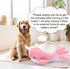 Mity rain 2 in 1 Interactive Dog Toys, Fish Dog Toy to Keep Them Busy, Plush Squeaky Dog Toys, Rechargeable Wiggly Pink Pet Toys for Small Medium ...