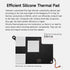 Yahboom Cooler for Raspberry Pi 5,with PWM Cooling Fan Aluminum Heatsink for Pi5?Insulation Silicone Thermal Pad Cool Cooler Pi50 Cool Down Quickl...