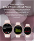 AMOLED Smart Watch (Answer/Make Call) for Women, With/Without Phone Mode, 1.43" Round Fitness Watch, Body Temperature Thermometer, Heart Rate, SpO...